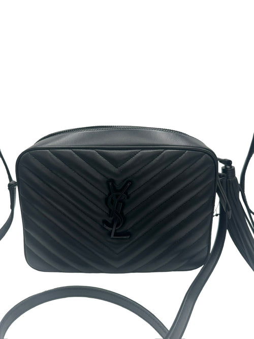 SAINT LAURENT - Lou Camera Bag Matelasse Chevron Leather