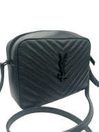 SAINT LAURENT - Lou Camera Bag Matelasse Chevron Leather