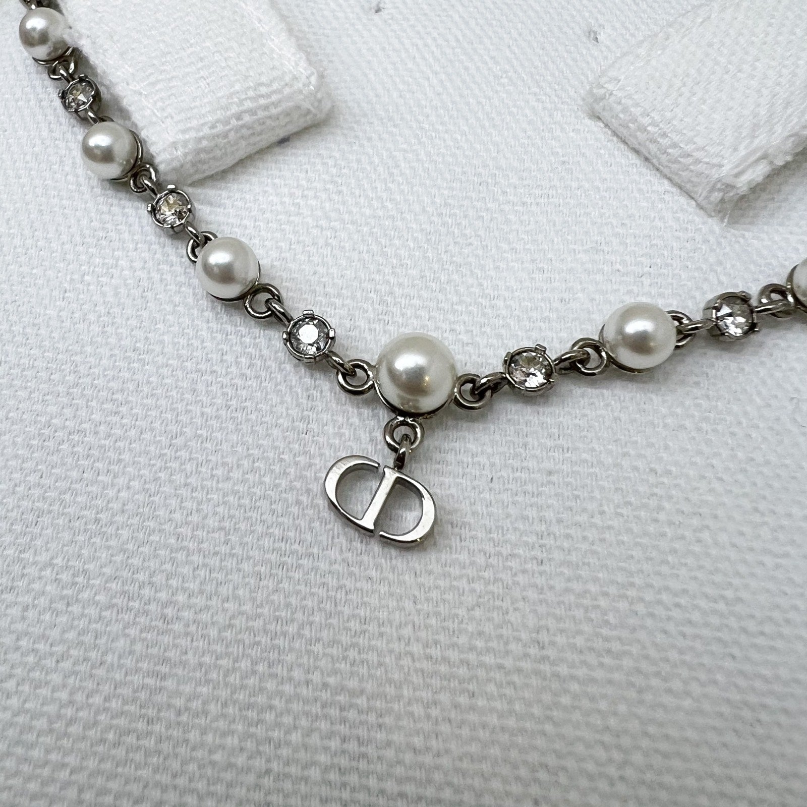 Dior Necklace with Pearls and SHW