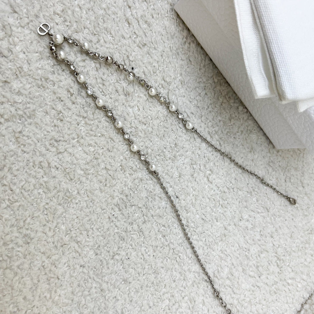 Dior Necklace with Pearls and SHW