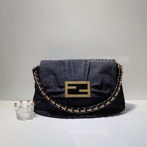 No.2959-Fendi Zucca Mia Canvas Shoulder Bag