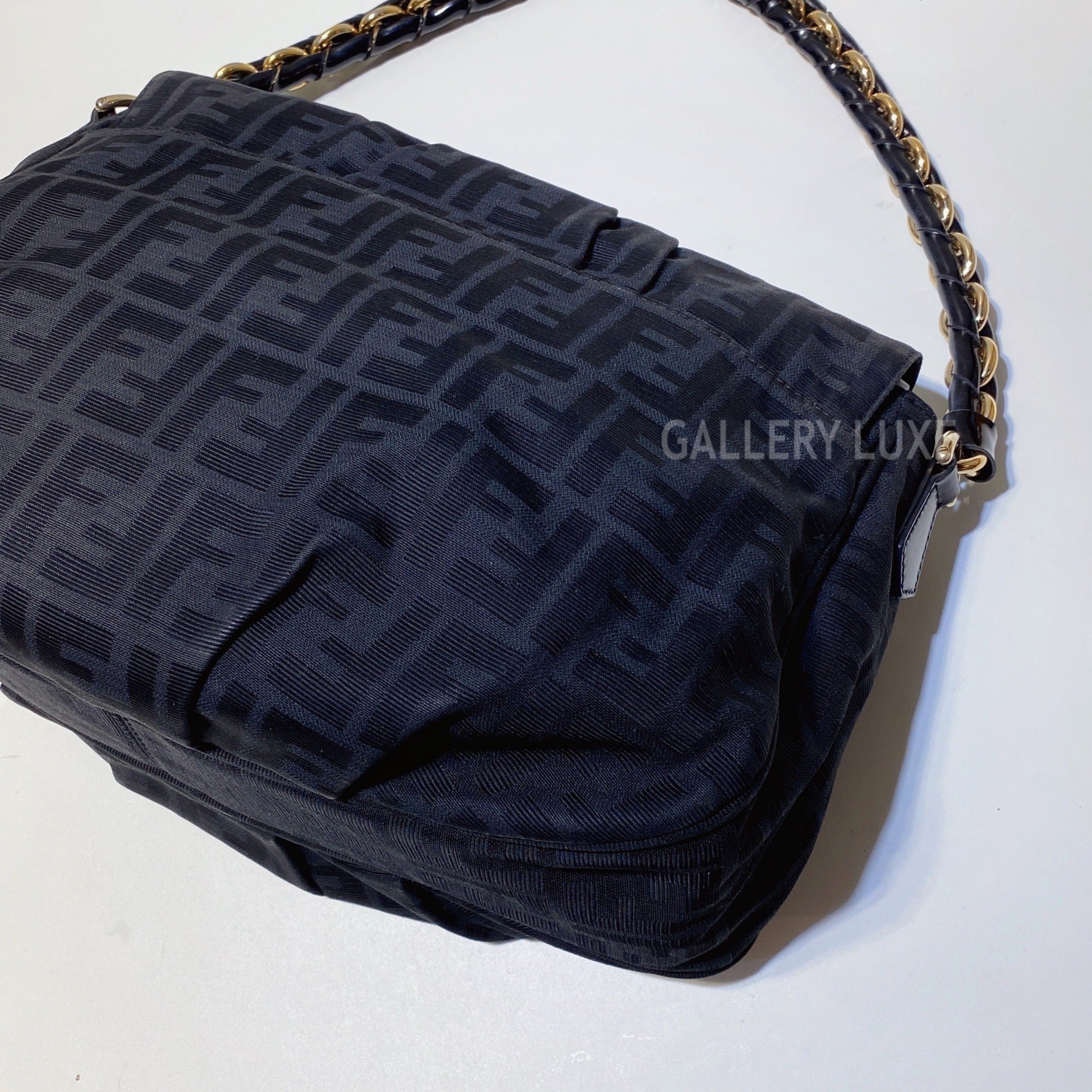 No.2959-Fendi Zucca Mia Canvas Shoulder Bag
