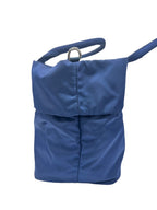 PRADA - Navy Nylon Tessuto Double Tote Bag