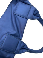 PRADA - Navy Nylon Tessuto Double Tote Bag