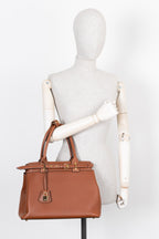 CELINE Teen Conti Handbag Tan