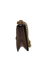 PRADA - Beige Saffiano Leather Shoulder Bag