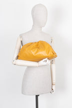 BOTTEGA VENETA The Pouch Bag Mustard