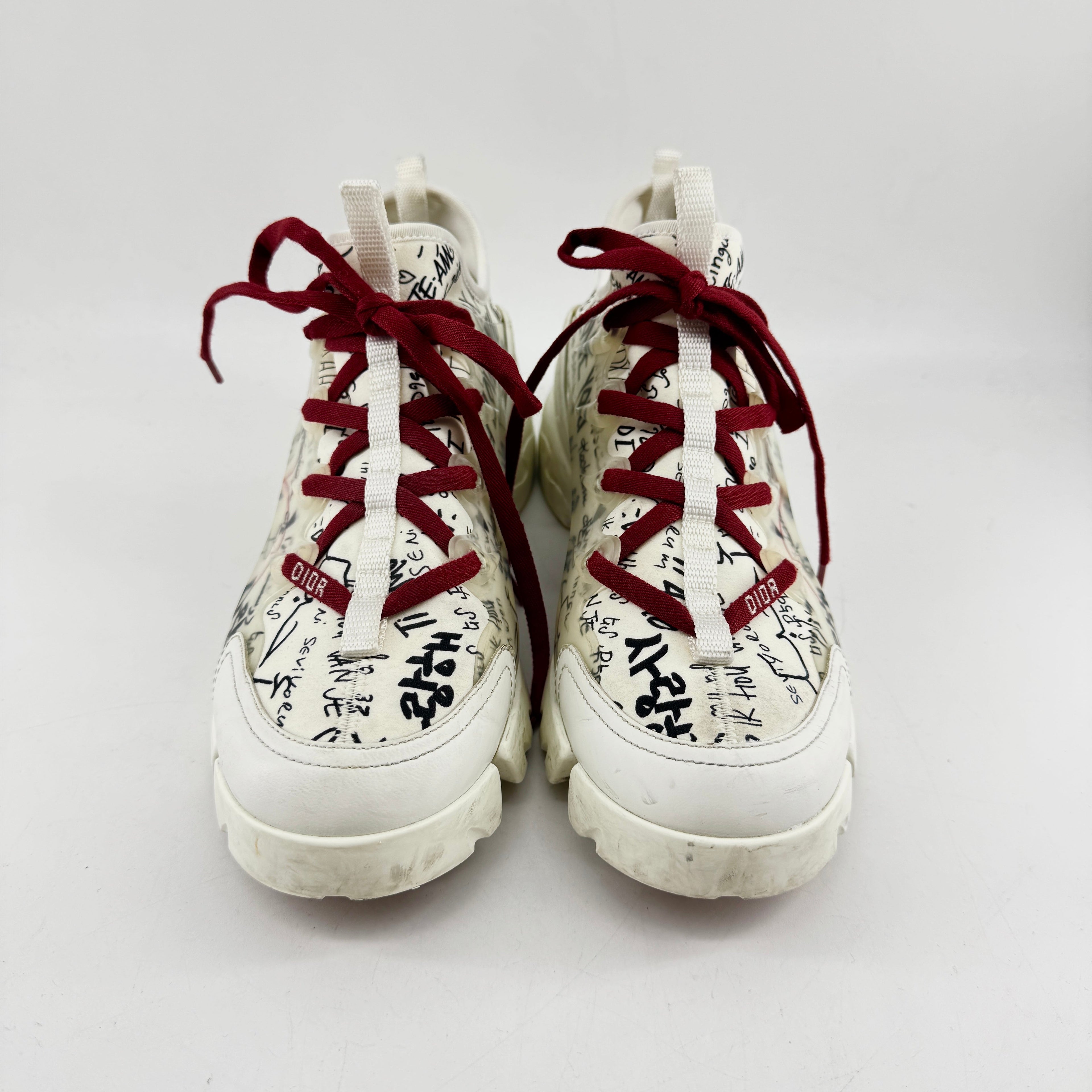 Dior D-Connect Dioramour Graffiti Sneaker