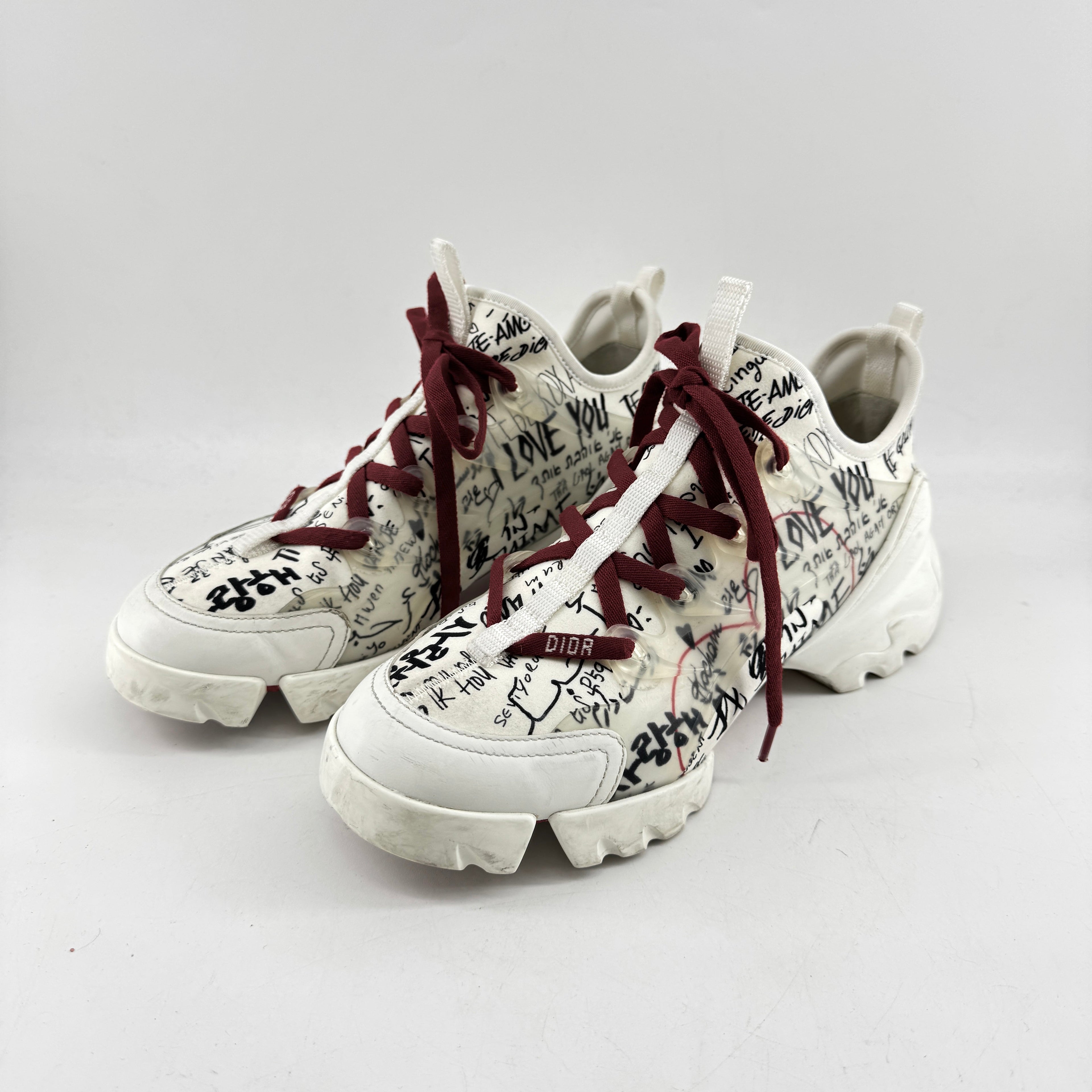 Dior D-Connect Dioramour Graffiti Sneaker