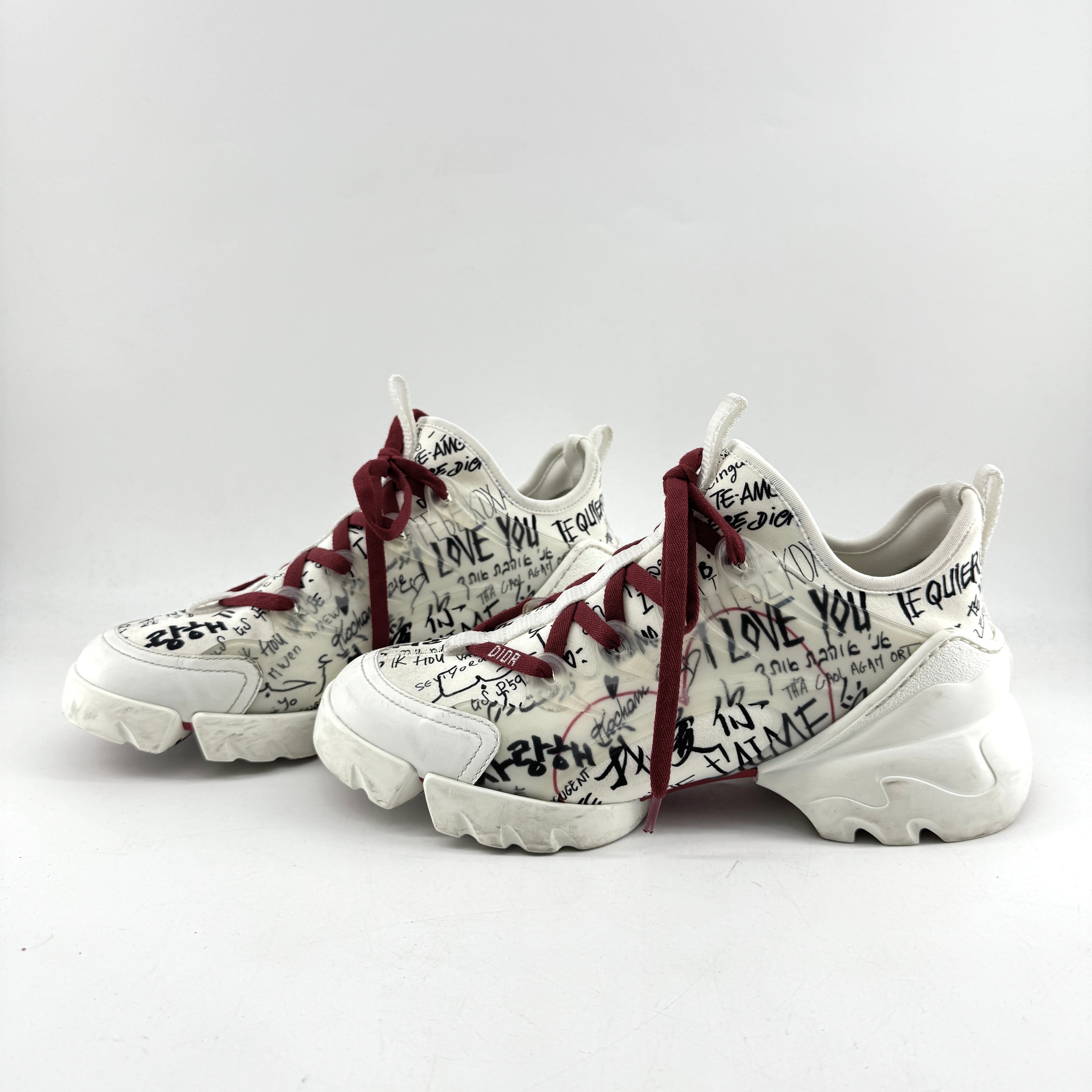 Dior D-Connect Dioramour Graffiti Sneaker