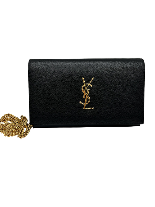 SAINT LAURENT - Black Kate Medium Leather Crossbody Bag