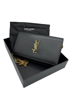 SAINT LAURENT - Black Kate Medium Leather Crossbody Bag