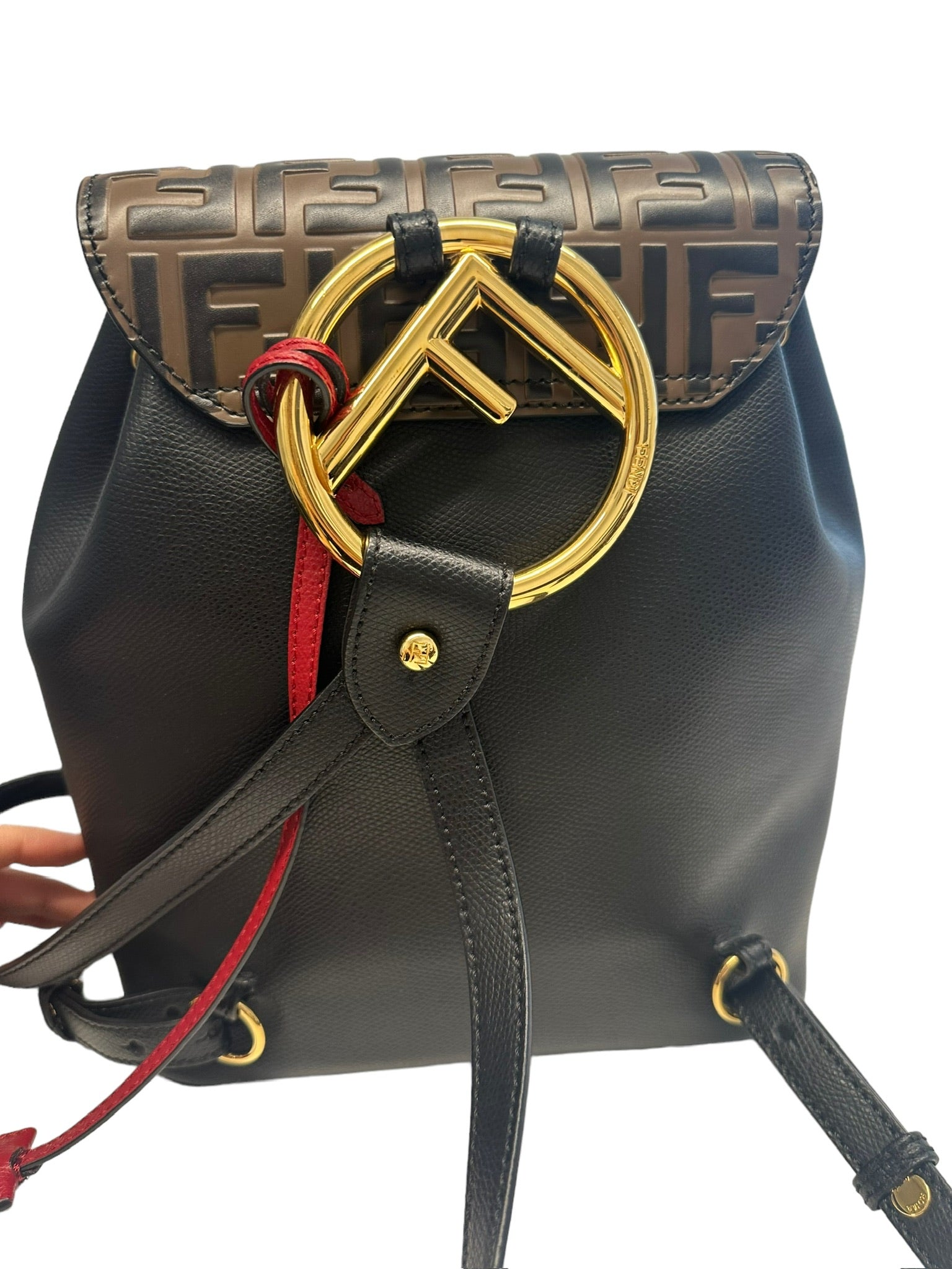 FENDI - Cruise FF Embossed Backpack