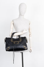 BALENCIAGA City Bag Leather Black