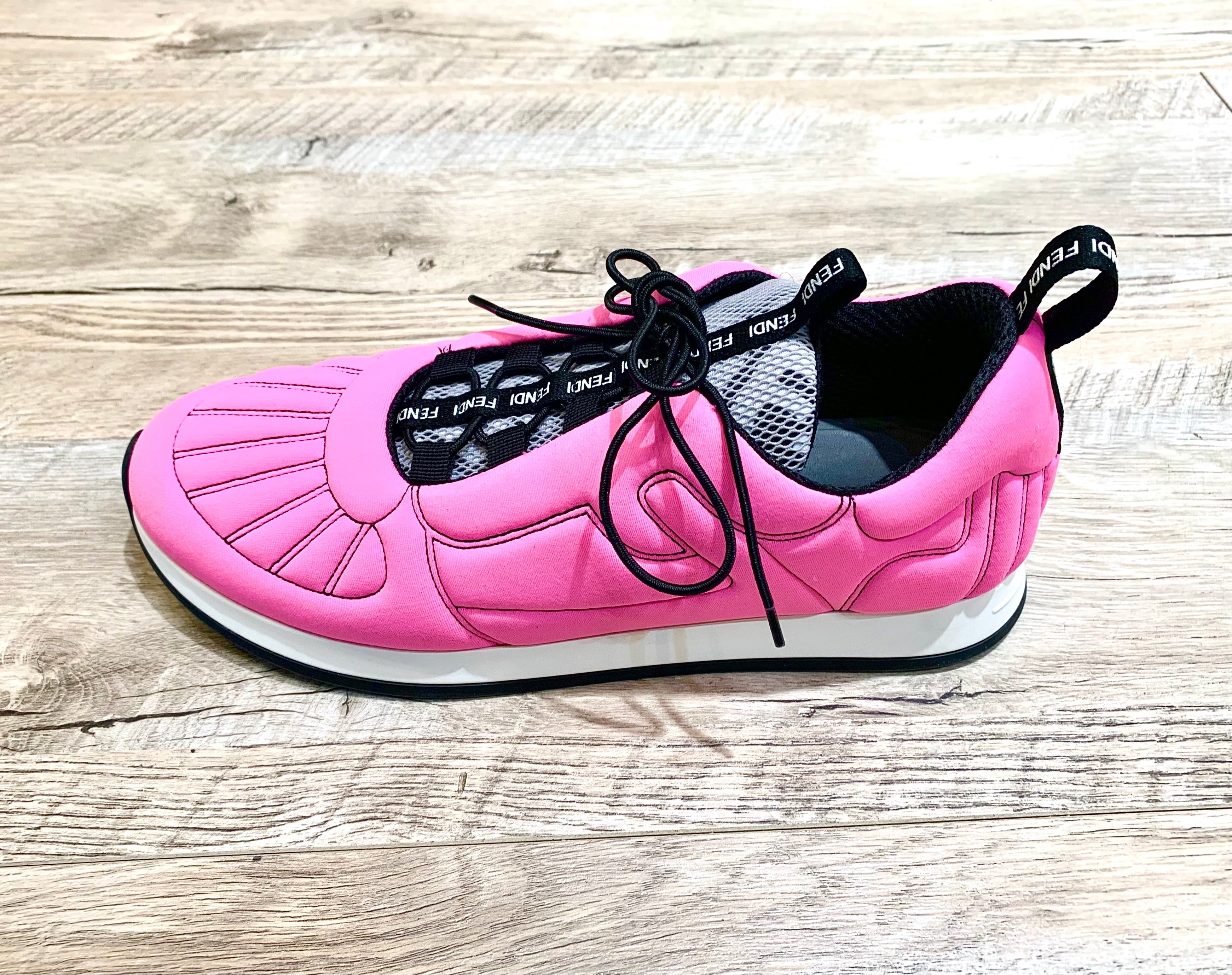 FENDI FF ROMA AMOR SLIP-ON SNEAKERS
