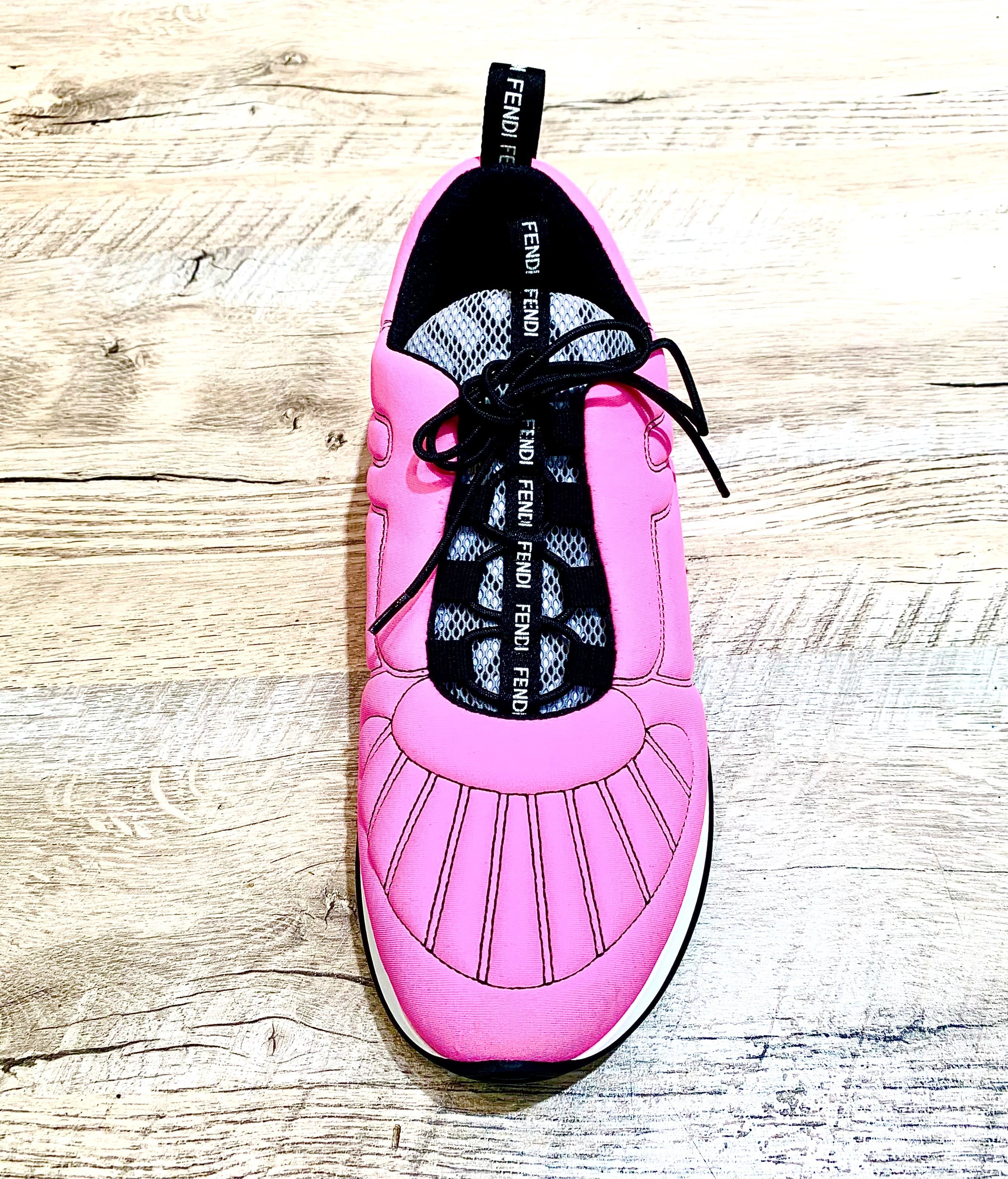 FENDI FF ROMA AMOR SLIP-ON SNEAKERS