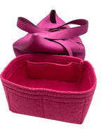 HERMES - Pink Taurillon Clemence Picotin Lock 18 Handbag