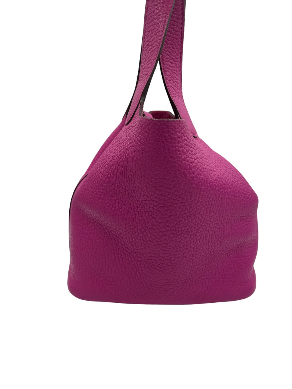 HERMES - Pink Taurillon Clemence Picotin Lock 18 Handbag