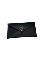 PRADA - Long Wallet Black Vittello Move leather
