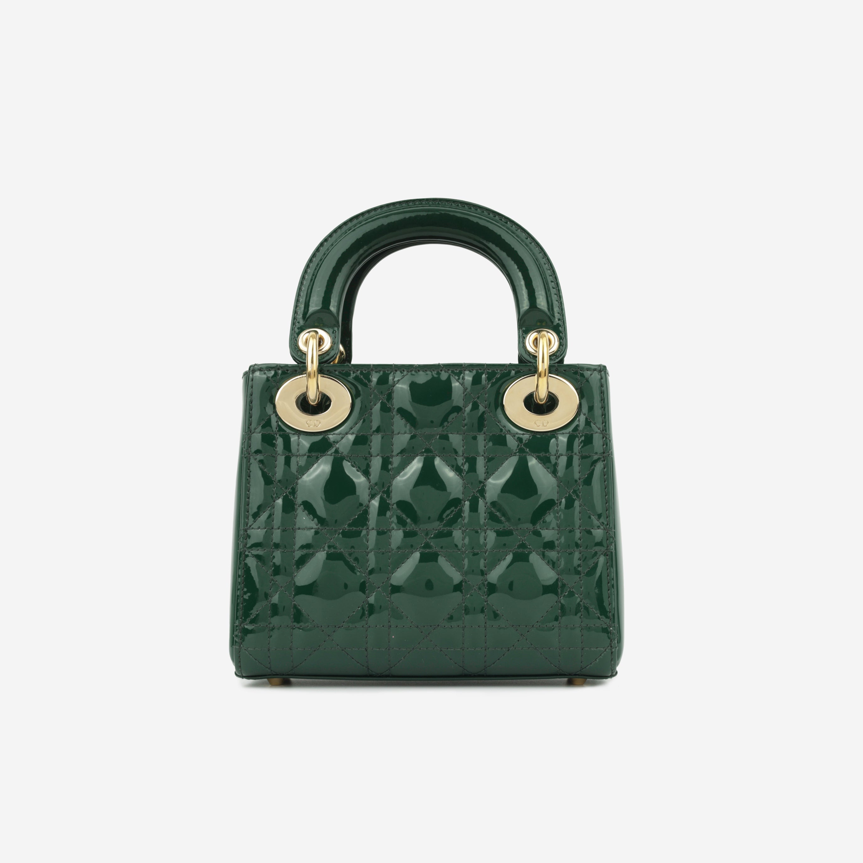 Dior Mini Lady Dior - Hunter Green