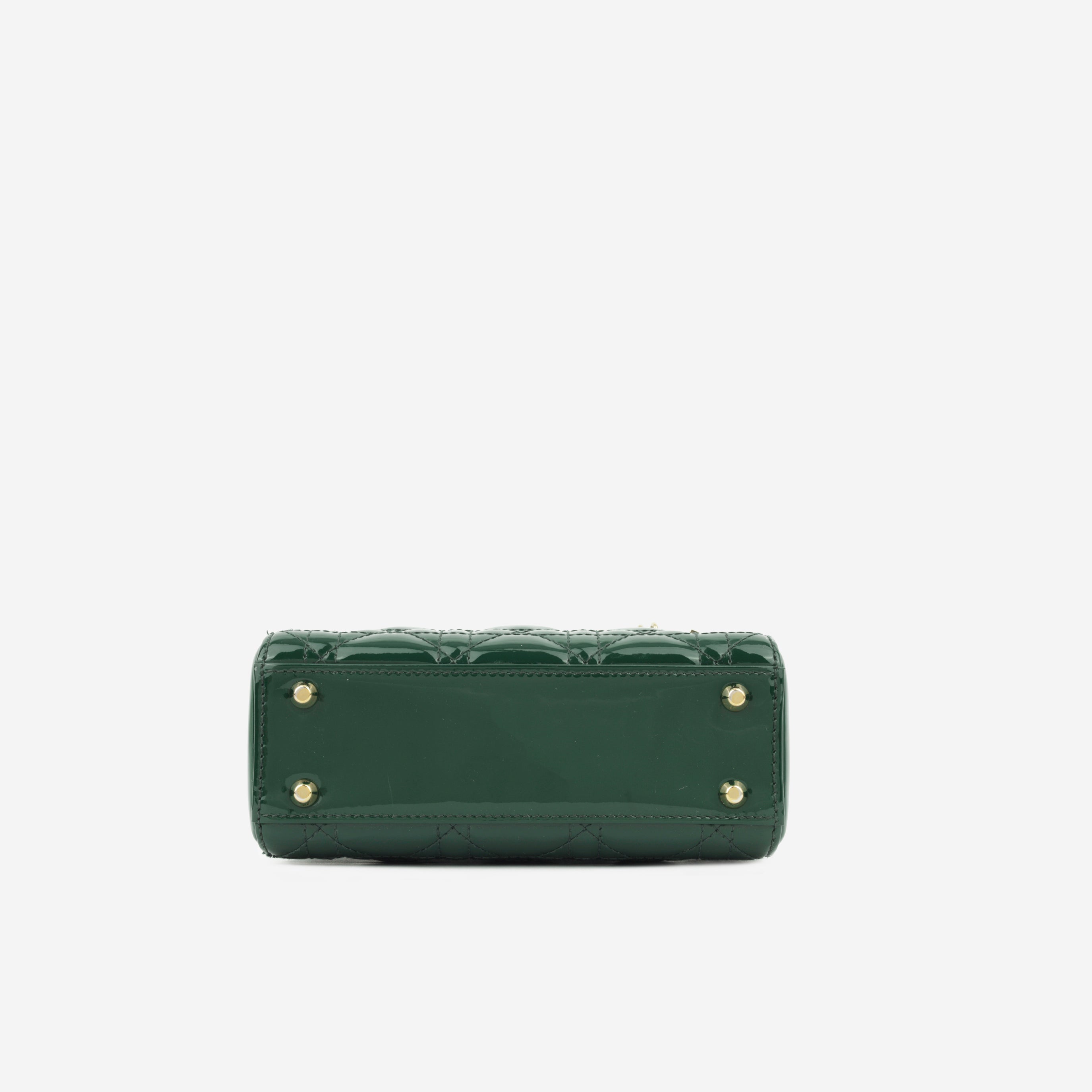 Dior Mini Lady Dior - Hunter Green