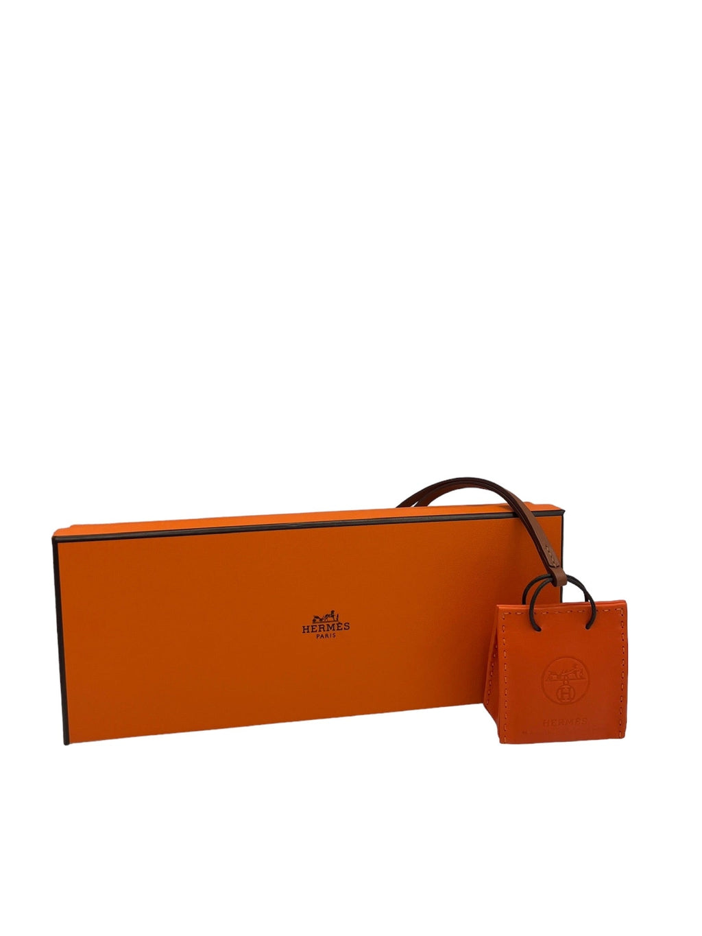 HERMES - Sack Orange Bag Charm