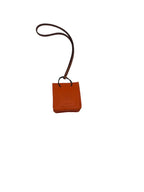 HERMES - Sack Orange Bag Charm