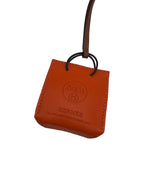 HERMES - Sack Orange Bag Charm