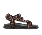 FENDI FEEL LOGO SPORT SANDALS