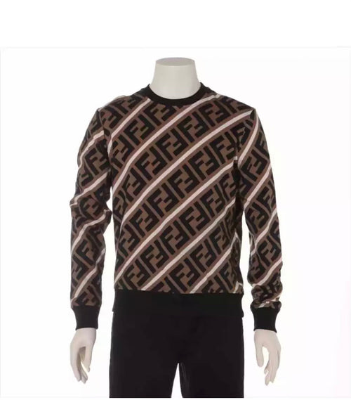 FENDI Zucca 19 Years Cotton Men's Sweatshirt