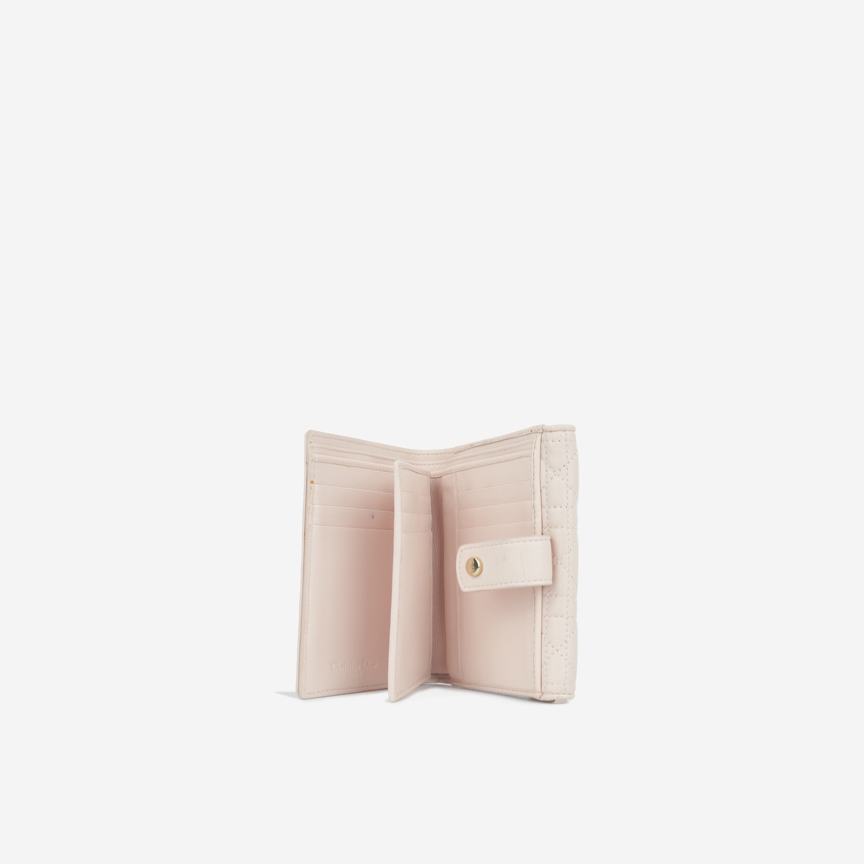 Dior Lady Dior Flap Wallet