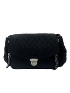 PRADA - Testudo Impact Shoulder Bag Black Nylon
