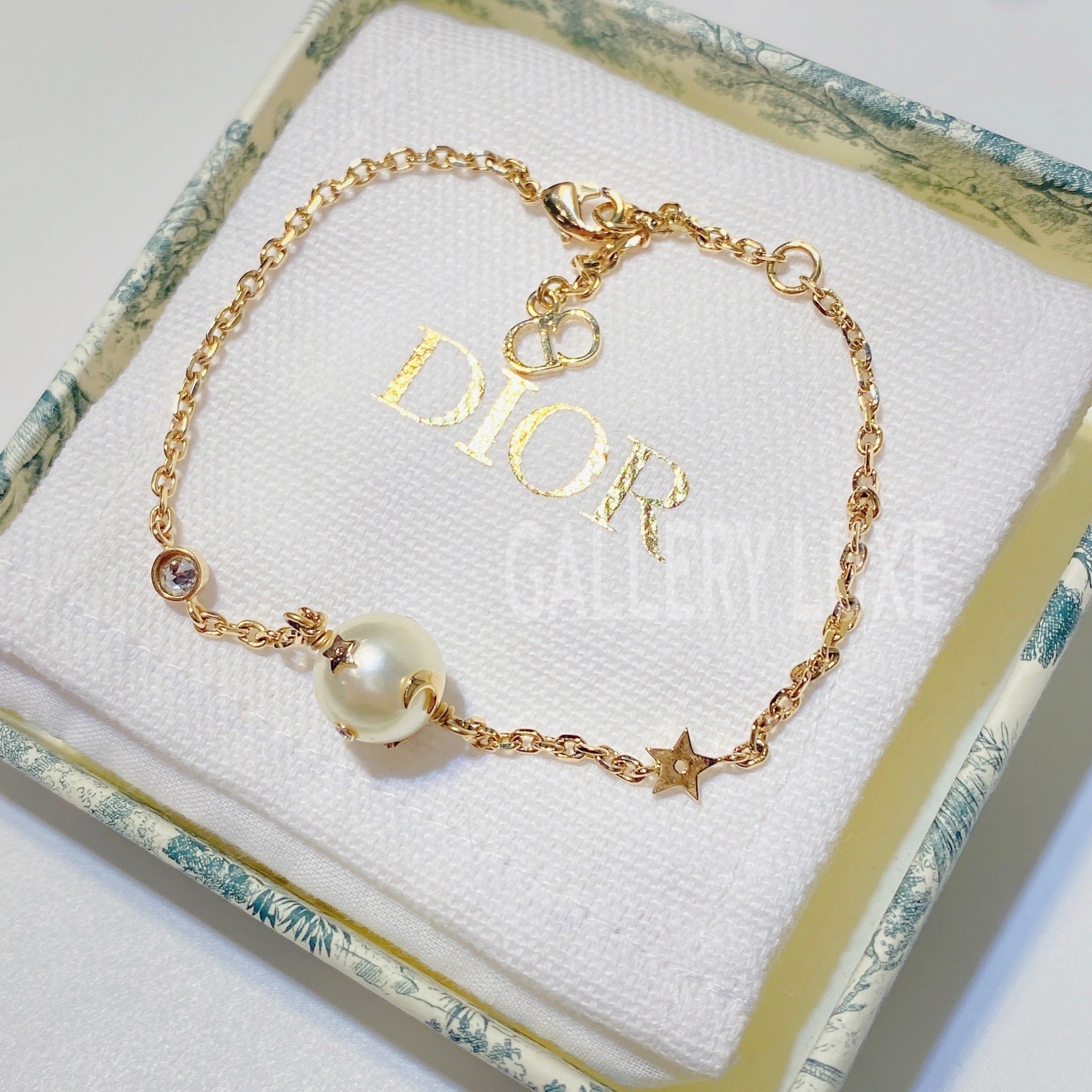 No.3015-Dior Chain Bracelet With Pearl