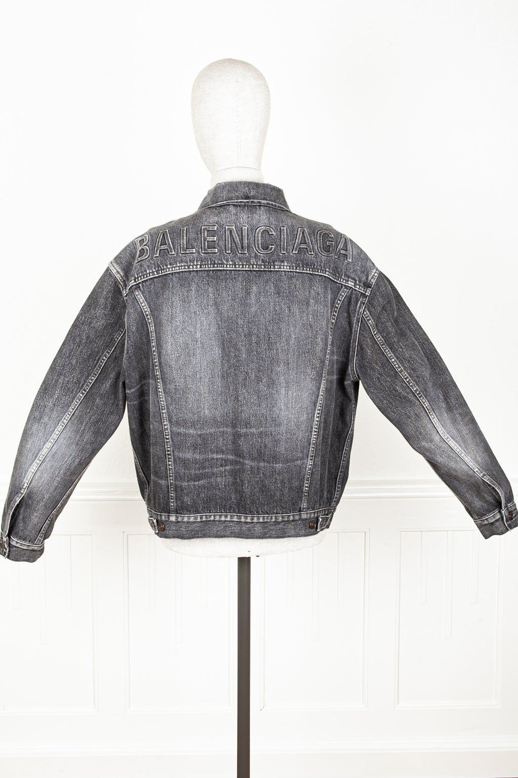 BALENCIAGA Oversized Denim Jacket