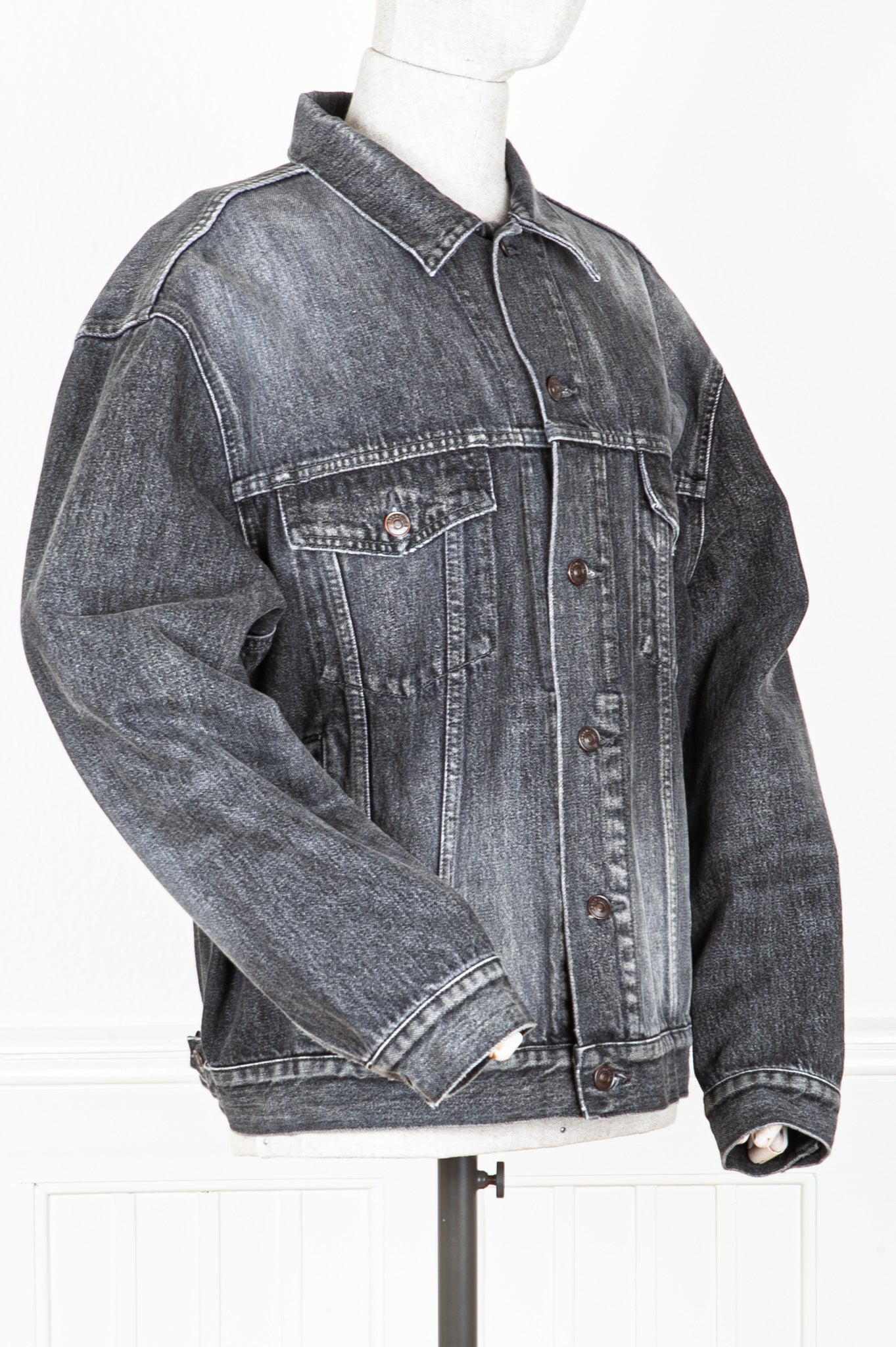 BALENCIAGA Oversized Denim Jacket
