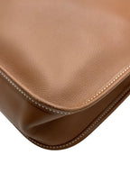 HERMES - Vespa PM Dark Brown Veau Graine Couchevel Shoulder Bag