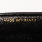 Chanel Around 1997 Made Double Face Classic Flap Top Handle Bag Black
