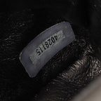 Chanel Around 1997 Made Double Face Classic Flap Top Handle Bag Black