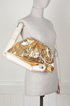 BOTTEGA VENETA The Pouch Bag Gold