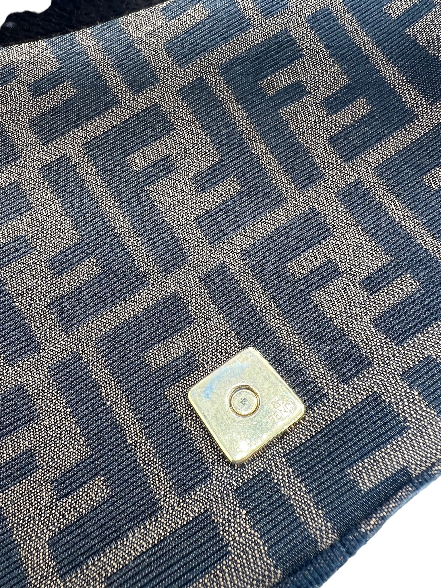 FENDI - Zucca Canvas Messenger Bag