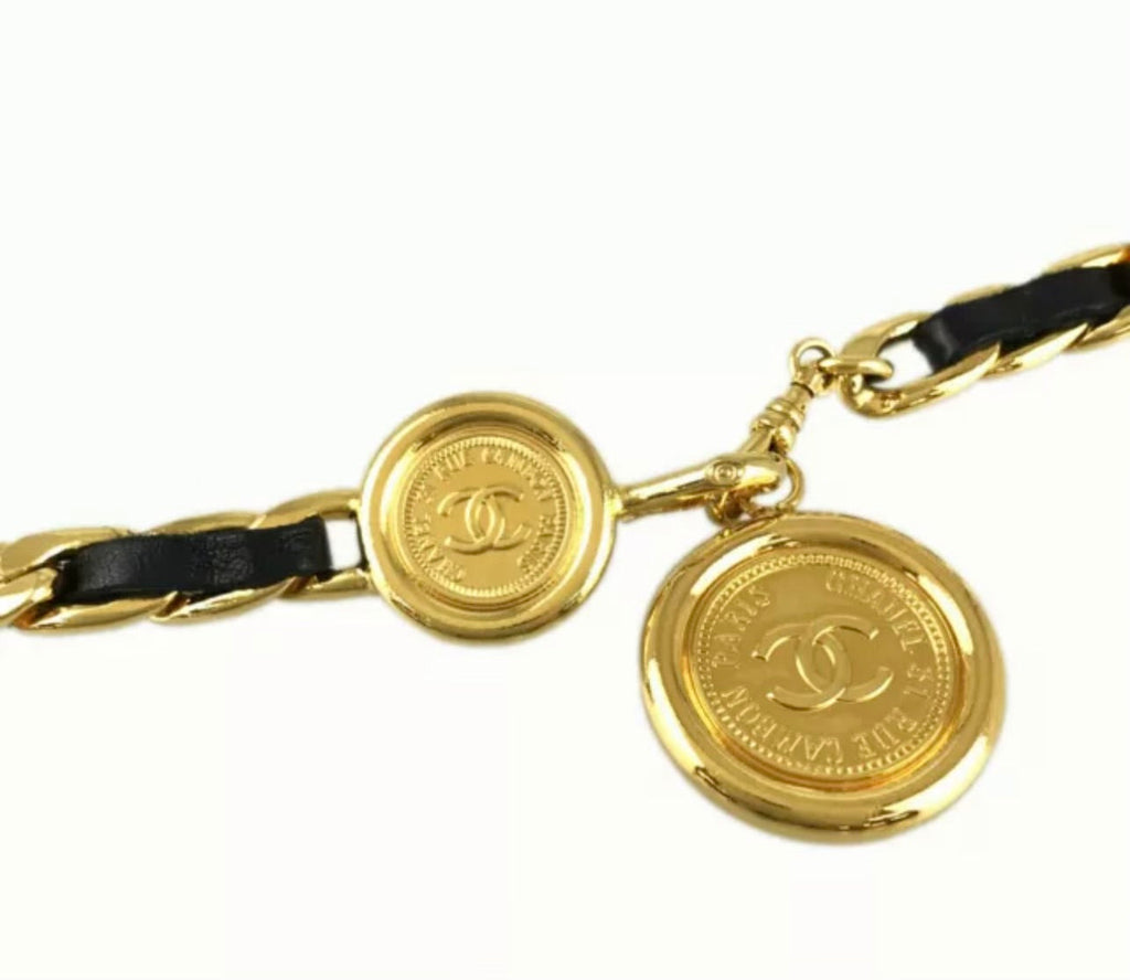 Chanel Coco Coin Chain Belt