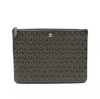 Chanel O Case Clutch Quilted Lambskin Large