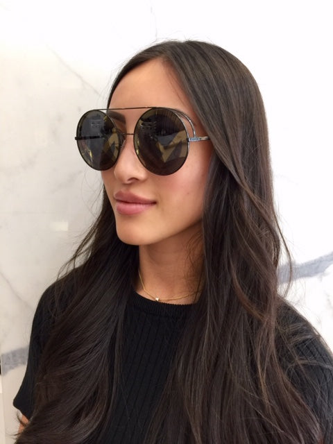 Fendi FF0285 Run Away, Black/Gold