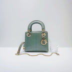 No.001558-3-Dior Python Mini Lady Dior