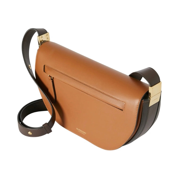 BURBERRY SMALL TWO-TONE OLYMPIA BAG