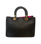 DIOR - Diorissimo Tote Pebbled Leather Medium