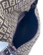 Fendi Mamma Baguette in Brown Zucca Canvas