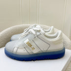 Dior Dior-ID Sneakers in White and Blue Sz 37