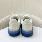 Dior Dior-ID Sneakers in White and Blue Sz 37