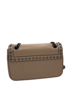 PRADA - Glace Calf Studded Shoulder Bag